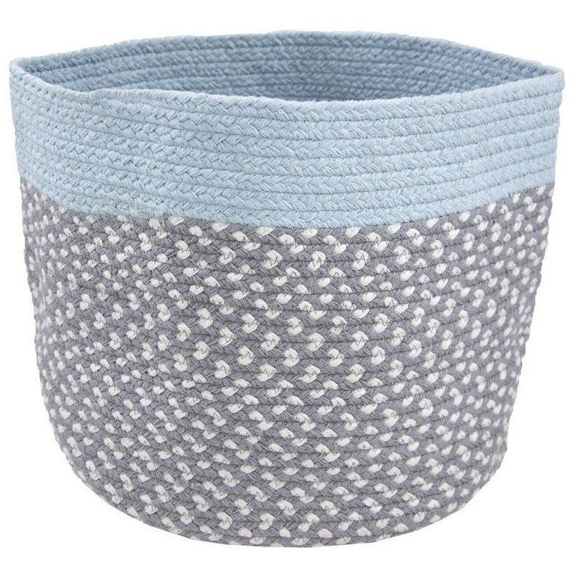 ΚΑΛΑΘΙ ΑΠΟΘΗΚΕΥΣΗΣ NATTIOT BRENDA BLEU 35xH30 100% ΒΑΜΒΑΚΙ