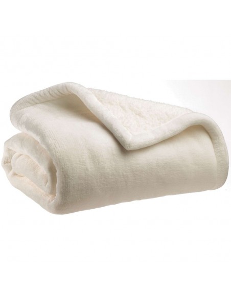 ΚΟΥΒΕΡΤΑ VIVARAISE MICHKA NEIGE 180×220 100% ΠΟΛΥΕΣΤΕΡ