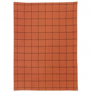 ΠΕΤΣΕΤΑ ΚΟΥΖΙΝΑΣ WINKLER KILIA CARREUX BRIQUE 50X70 50% ΒΑΜΒΑΚΙ  50% ΛΙΝΟ