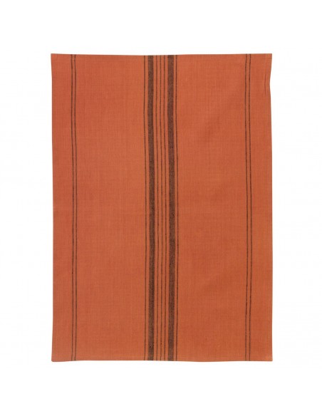 ΠΕΤΣΕΤΑ ΚΟΥΖΙΝΑΣ WINKLER KILIA RAYE BRIQUE 50X70 50% ΒΑΜΒΑΚΙ 50% ΛΙΝΟ