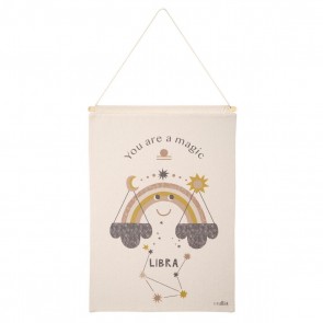 ΠΑΙΔΙΚΗ ΠΑΝΤΑ ΤΟΙΧΟΥ NATTIOT LITTLE LIBRA  NATURAL 40x50 100% ΒΑΜΒΑΚΙ