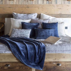 SOFA BLANKET VIVARAISE TENDER ENCRE 150×200 100% POLYESTER 2