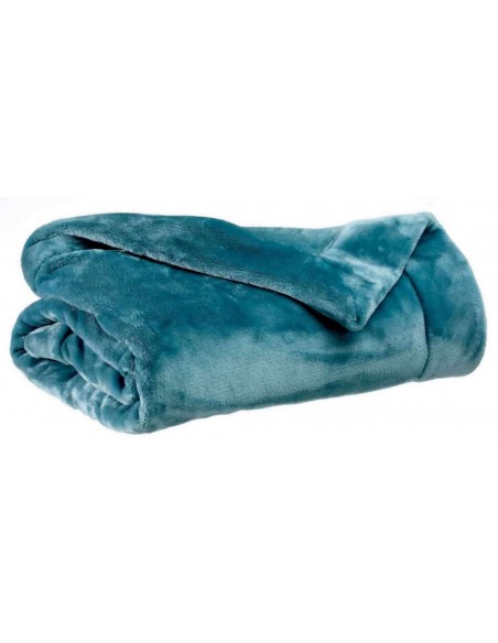 SOFA BLANKET VIVARAISE TENDER QUARTZ 150×200 100% POLYESTER