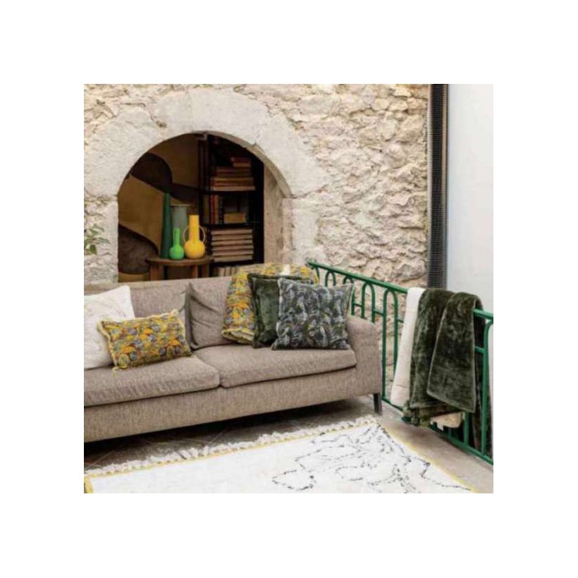 CUSHION VIVARAISE TENDER  FOUGERE 50×50cm 100% POLYESTER