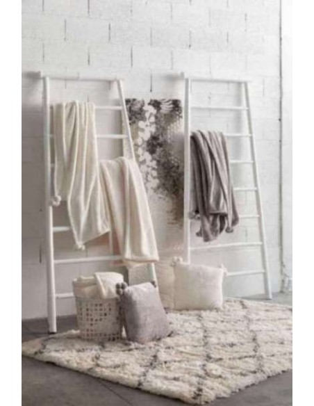 ΜΑΞΙΛΑΡΙ VIVARAISE TENDER POMPONS PERLE 45×45 100% POLYESTER