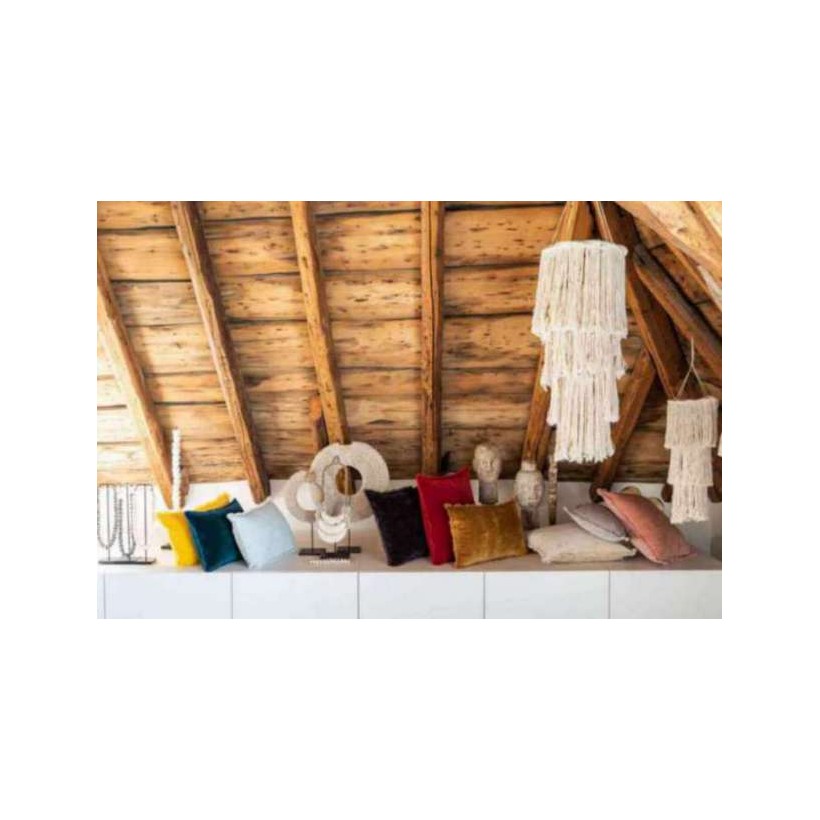 ΜΑΞΙΛΑΡΙ VIVARAISE FARA EUCALYPTUS 45×45 100% ΒΑΜΒΑΚΕΡΟ ΒΕΛΟΥΔΟ