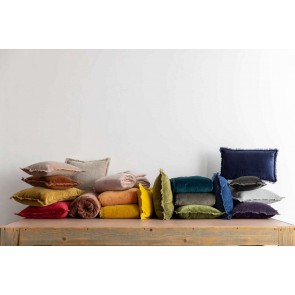 CUSHION VIVARAISE FARA OMBRE 30×50 100% VELVET COTTON 2