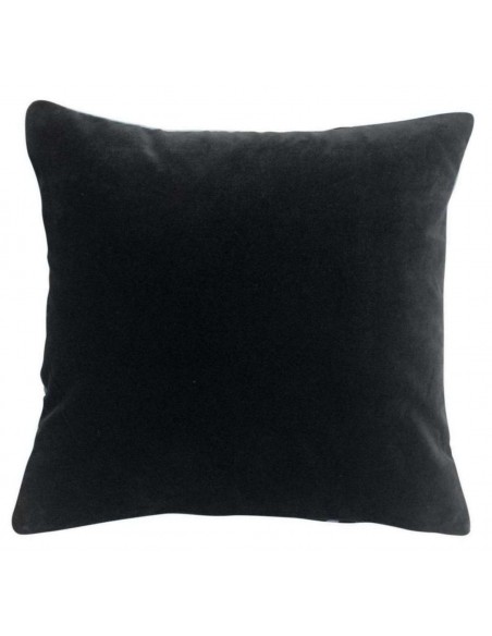 CUSHION VIVARAISE FARA BRODE  RAISIN 45x45 100% VELVET COTTON