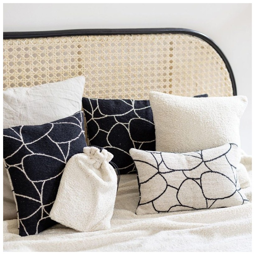 THROW VIVARAISE BARRY NEIGE 130x160 100%POLYESTER