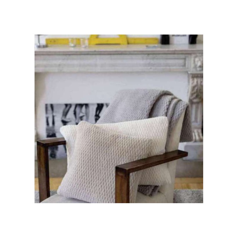 THROW VIVARAISE GEORGIA PERLE 140x180 100% POLYESTER