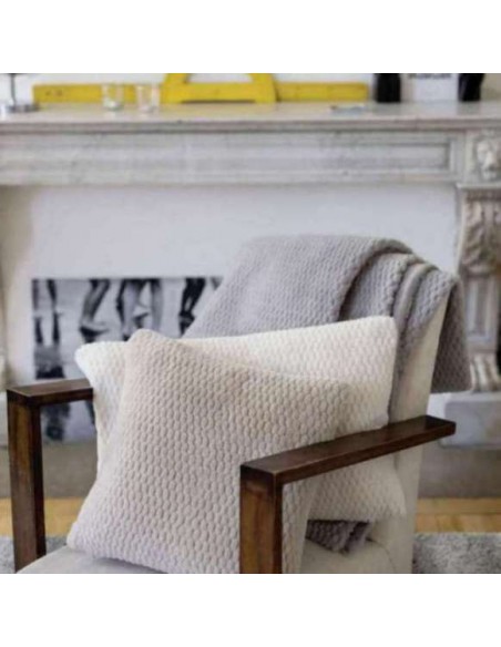 THROW VIVARAISE GEORGIA PERLE 140x180 100% POLYESTER