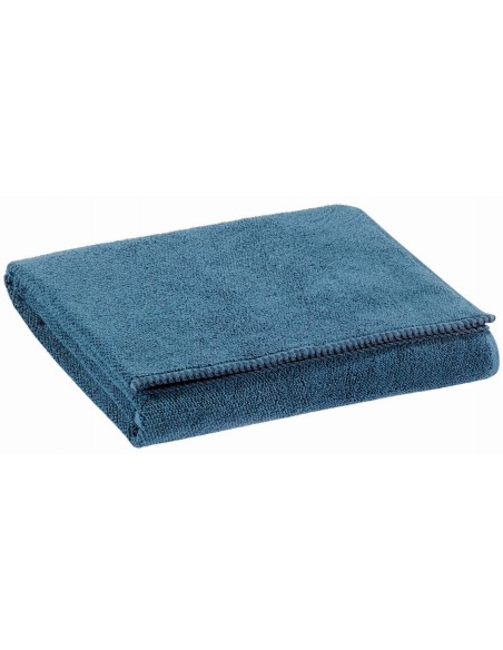 HAND TOWEL VIVARAISE BORA ACIER 30x50 100% COTTON
