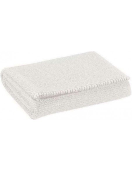 BODY TOWEL VIVARAISE BORA NEIGE 90x150 100% COTTON