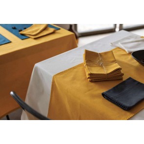 RUNNER WINKLER DELIA TOURNESOL  45×170 80% COTTON 20% POLYESTER 2