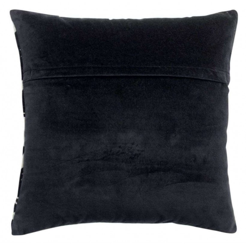 CUSHION VIVARAISE ROSALIE BRODE MIRABELLE 45x45 100% VELVET COTTON