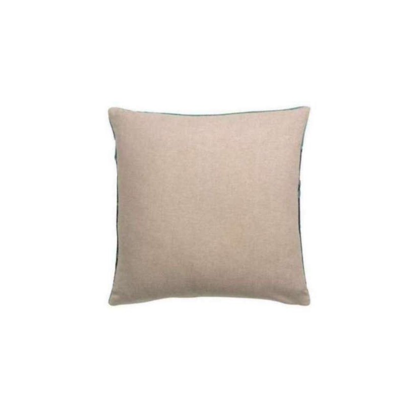 CUSHION VIVARAISE MARA VERT DE GRIS 45×45 100% COTTON