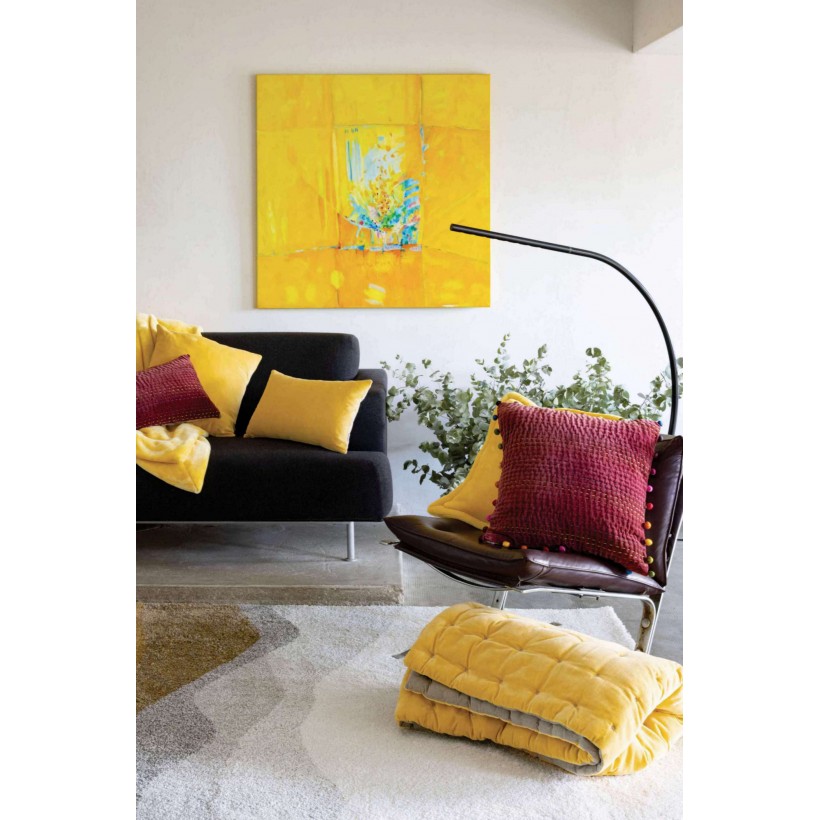 ΜΑΞΙΛΑΡΙ VIVARAISE GASTOUNET VELOURS TOMETTE 30x50 100% ΒΑΜΒΑΚΕΡΟ ΒΕΛΟΥΔΟ
