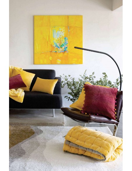 ΜΑΞΙΛΑΡΙ VIVARAISE GASTOUNET VELOURS TOMETTE 30x50 100% ΒΑΜΒΑΚΕΡΟ ΒΕΛΟΥΔΟ