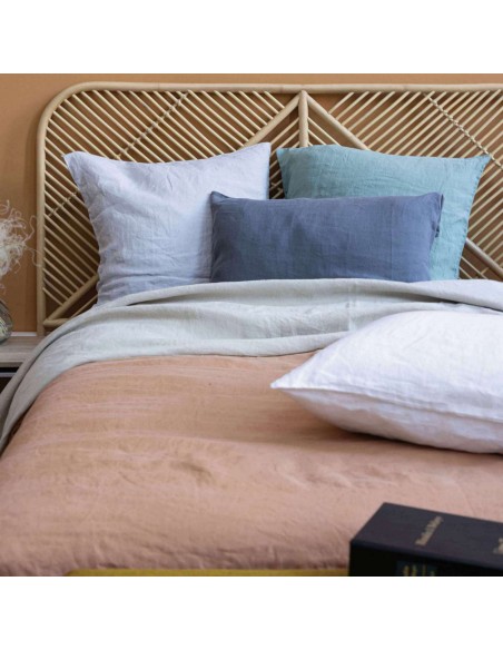 ΠΑΠΛΩΜΑΤΟΘΗΚΗ VIVARAISE KALA BLANC 240x220 100% ΠΛΥΜΕΝΗ ΚΑΝΝΑΒΗ