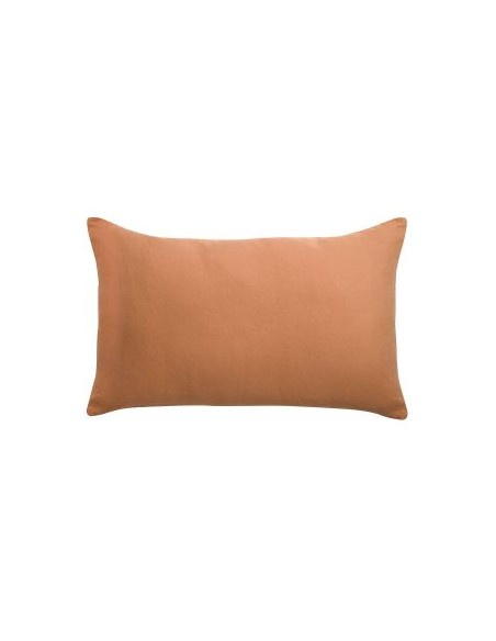 PILLOW CASE VIVARAISE KALA CANNELLE 50x75 100% WASHED HEMP