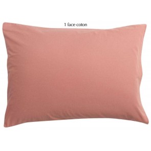 ΜΑΞΙΛΑΡΟΘΗΚΗ VIVARAISE LINCO BLUSH 50x75 1 ΟΨΗ ΑΠΟ 100% ΛΙΝΟ 2 ΟΨΗ ΑΠΟ 100% ΒΑΜΒΑΚΙ 2