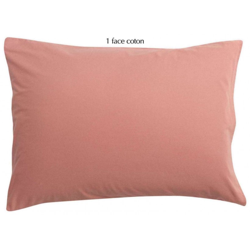 ΜΑΞΙΛΑΡΟΘΗΚΗ VIVARAISE LINCO BLUSH 50x75 1 ΟΨΗ ΑΠΟ 100% ΛΙΝΟ 2 ΟΨΗ ΑΠΟ 100% ΒΑΜΒΑΚΙ