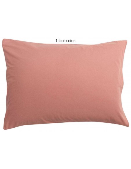 ΜΑΞΙΛΑΡΟΘΗΚΗ VIVARAISE LINCO BLUSH 50x75 1 ΟΨΗ ΑΠΟ 100% ΛΙΝΟ 2 ΟΨΗ ΑΠΟ 100% ΒΑΜΒΑΚΙ