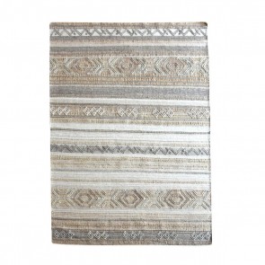 ΧΑΛΙ KENYON BLUE NATURAL 190x290 44% ΓΙΟΥΤΑ 44% ΜΑΛΛΙ 12% ΒΙΣΚΟΖΙ
