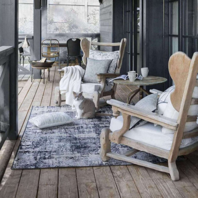 ΧΑΛΙ VIVARAISE CATANIA OUT GRIS 160×230 100% POLYPROPYLENE
