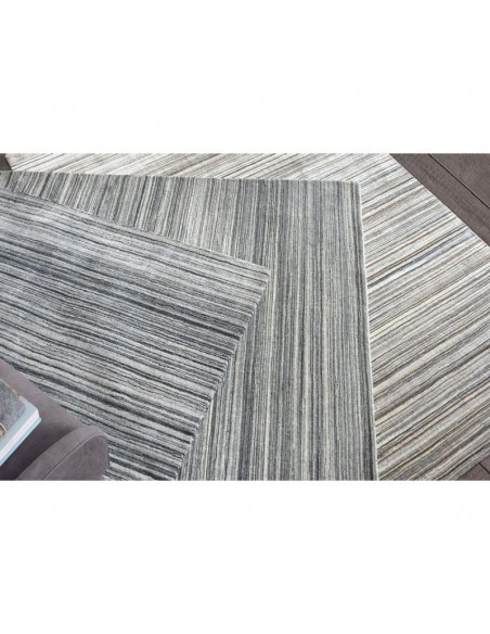 RUG BORAS BEIGE HANDMADE 160X230 50% WOOL 50% VISCOZE