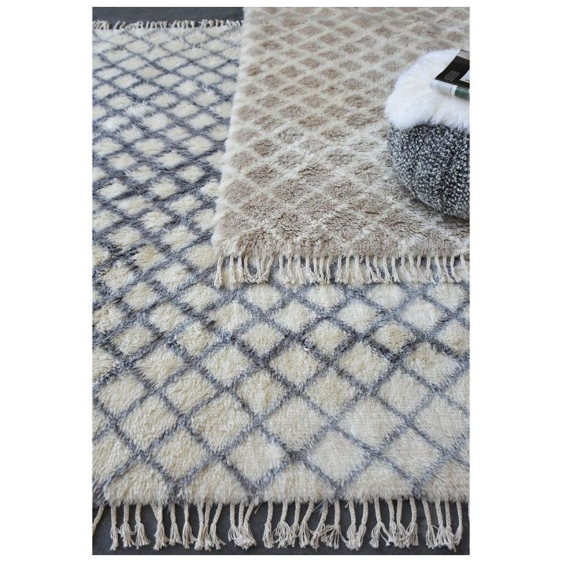 ΧΑΛΙ CITARA GREY 160X230 100% ΜΑΛΛΙ ΝΕΑΣ ΖΗΛΑΝΔΙΑΣ