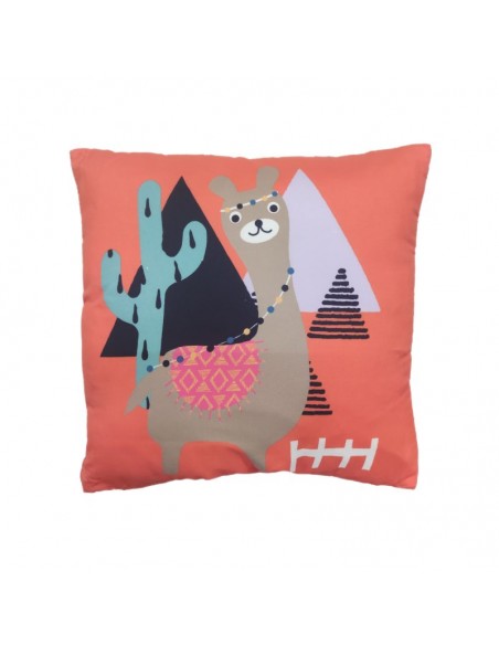 CHILD PILLOW PALEO PINK 40X40 100% POLYESTER
