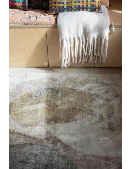 RUG VIVARAISE ALOYSE BRONZE 160x230 100% RECYCLED POLYESTER