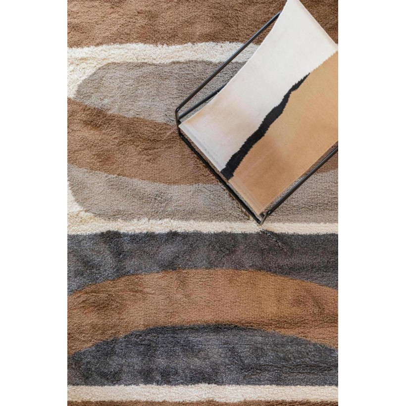 RUG VIVARAISE AMINA MULTICO 160x230 67% POLYPROPYLENE 28% JUTE 5% POLYESTER
