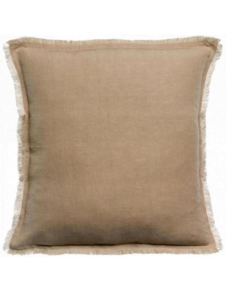 ΜΑΞΙΛΑΡΙ VIVARAISE LALY GALET 45x45 50% ΛΙΝΟ 50% ΒΑΜΒΑΚΙ