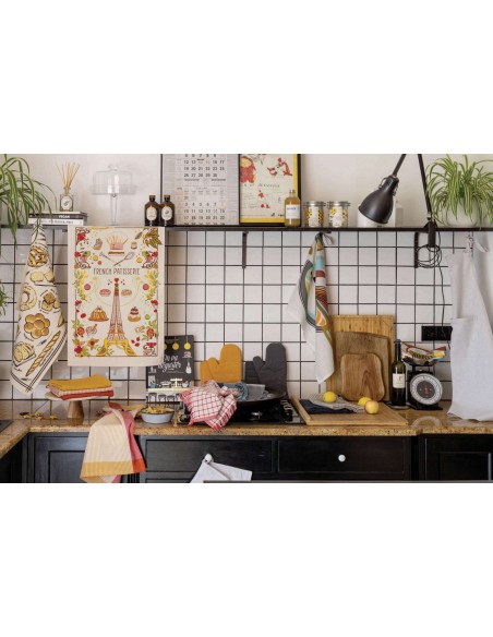 KITCHEN TOWEL WINKLER MATTIA ROUGE 50X70 80% CΟΤΤΟΝ 20% POLYESTER