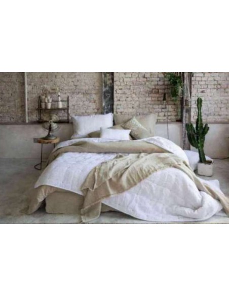 BED SHEET VIVARAISE ZEFF LIT NATUREL 240x300 100% LINEN