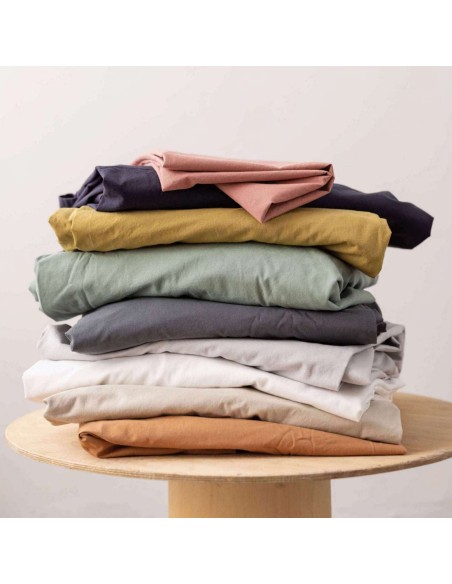 BED SHEET VIVARAISE CALITA PERLE 240x300 100% COTTON