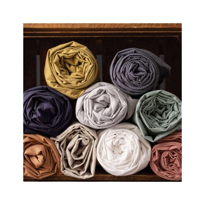 ΣΕΝΤΟΝΙ VIVARAISE ΜΕ ΛΑΣΤΙΧΟ CALITA CANNELLE 180x200 100% ΒΑΜΒΑΚΙ
