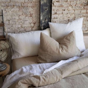 PILLOW CASE VIVARAISE ZEFF LIT THYM 50x75 100% LINEN 2