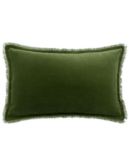 CUSHION VIVARAISE FARA EUCALYPTUS 40×65 100% VELVET COTTON