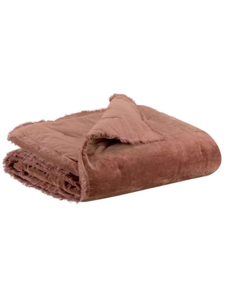 ΡΙΧΤΑΡΙ VIVARAISE FARA BOIS DE ROSE 135X200 100% ΒΑΜΒΑΚΕΡΟ ΒΕΛΟΥΔΟ