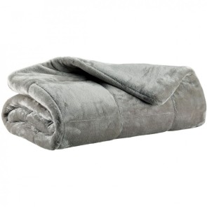 SOFA BLANKET VIVARAISE BETENDER PERLE 130x180 100% POLYESTER
