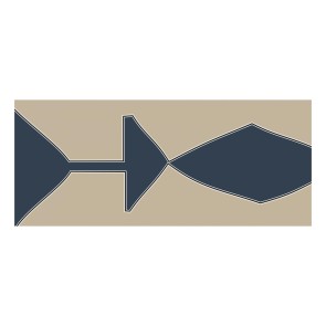 RUNNER ΚΡΕΒΑΤΙΟΥ VIVARAISE MILA BRODE NATUREL 85x200 100% ΒΑΜΒΑΚΙ 2