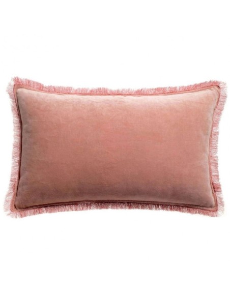 ΜΑΞΙΛΑΡΙ VIVARAISE FARA PINK 40×65 100% ΒΑΜΒΑΚΕΡΟ ΒΕΛΟΥΔΟ