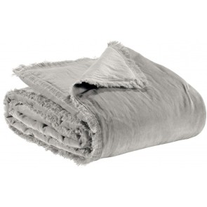 ΥΠΕΡΔΙΠΛΟ ΠΑΠΛΩΜΑ VIVARAISE FARA PERLE 260X260 100% ΒΑΜΒΑΚΕΡΟ ΒΕΛΟΥΔΟ