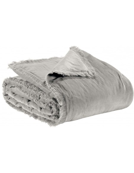 BED QUILT VIVARAISE FARA PERLE 260X260 EXTRA LARGE 100% VELVET COTTON