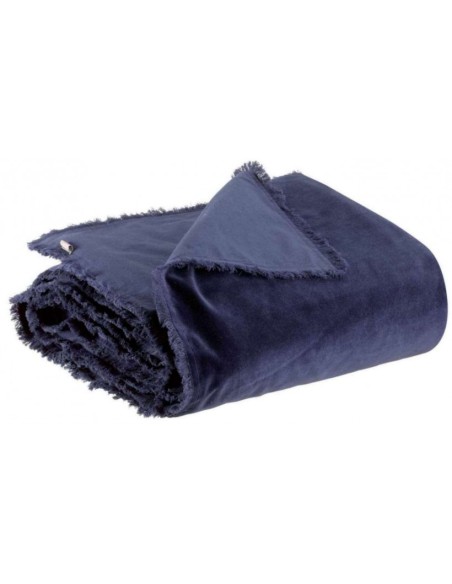 THROW VIVARAISE FARA MARINE 135X200 100% VELVET COTTON