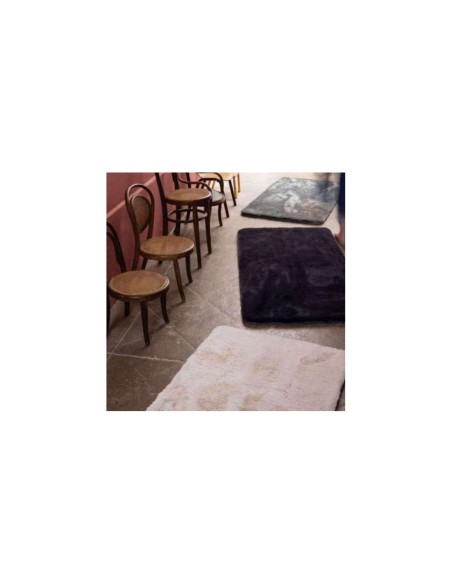 FUR RUG VIVARAISE EDDY THYM 120x170 100% POLYESTER