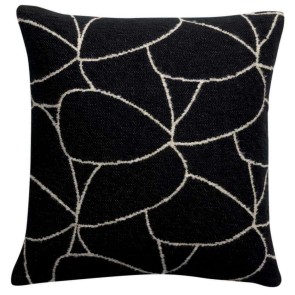 ΜΑΞΙΛΑΡΙ VIVARAISE DANY NOIR 45x45 70% ΒΑΜΒΑΚΙ 15% ΒΙΣΚΟΖΙ 15% ΛΙΝΟ 2